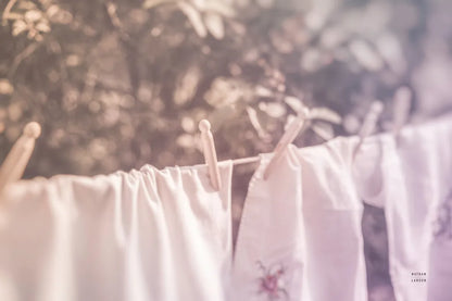 Laundry Day I Pastel by Nathan Larson. SKU 99409i. Archival Giclee Fine art print for wall decor.