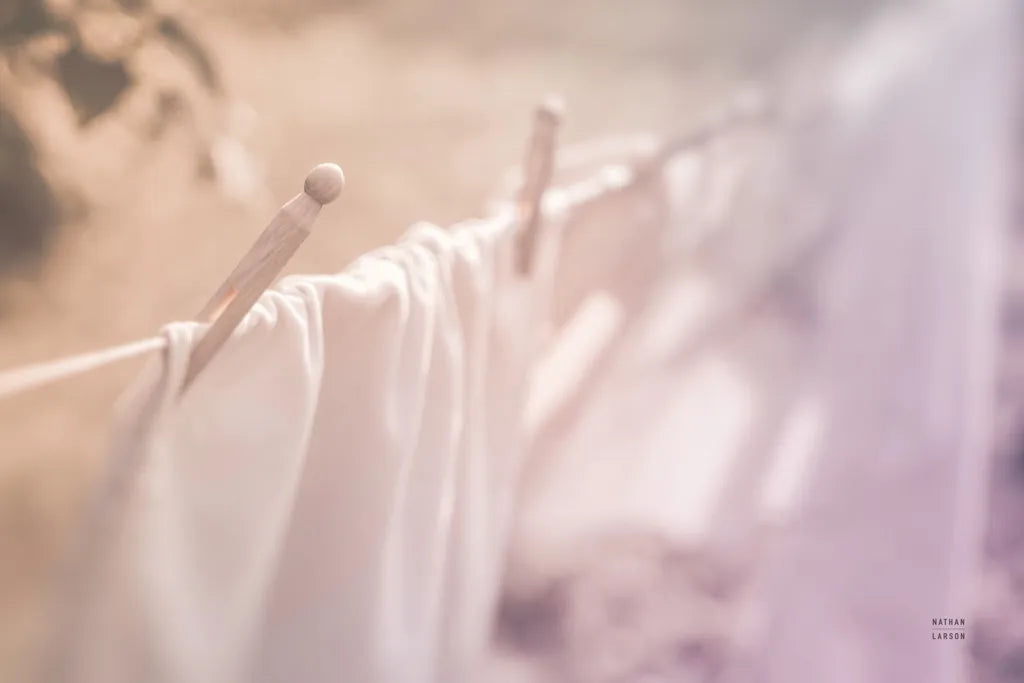 Laundry Day II Pastel by Nathan Larson. SKU 99410i. Archival Giclee Fine art print for wall decor.