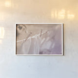 Laundry Day II Pastel by Nathan Larson. shown as a paper print in a white frame. Available as a archival giclee rolled canvas, fine art paper, or poster print. SKU 99410i.