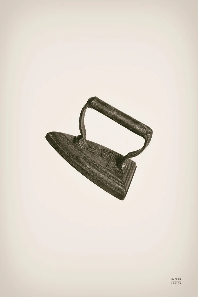 Laundry Iron Sepia by Nathan Larson