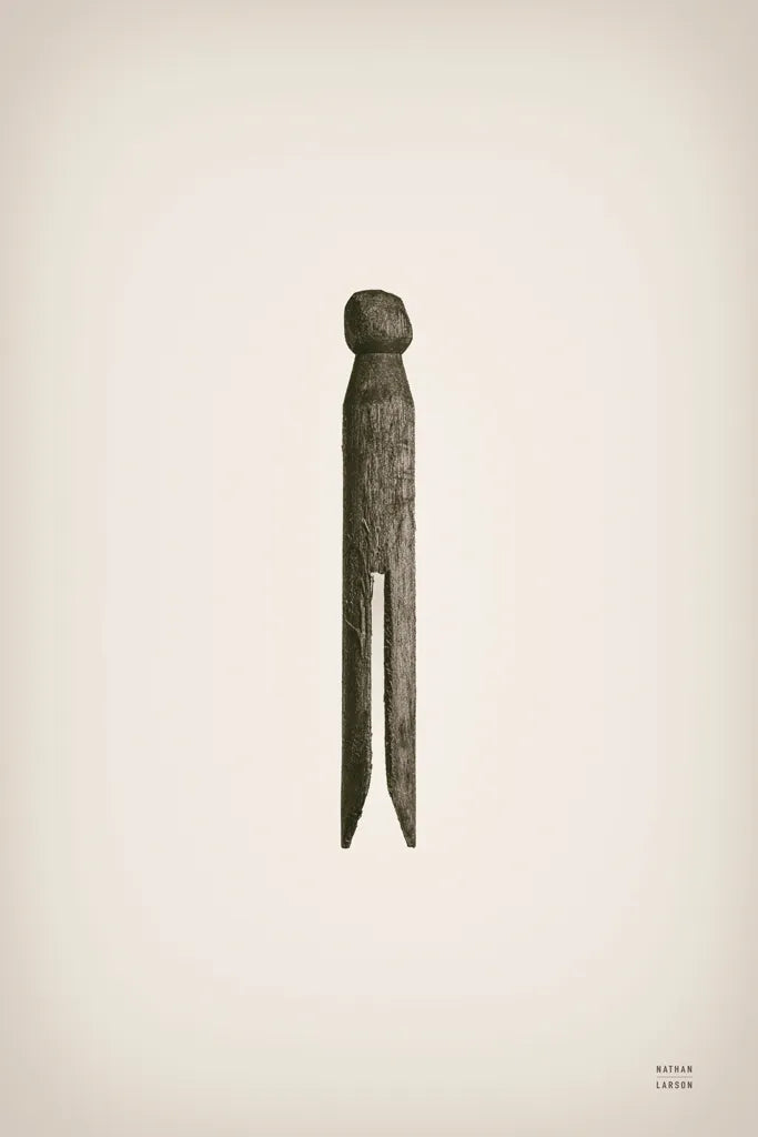 Laundry Pin by Nathan Larson. SKU 99388h. Archival Giclee Fine art print for wall decor.