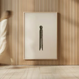 Laundry Pin by Nathan Larson. shown as over sized large wall art. Available as an archival giclee rolled canvas, fine art paper, or poster print. SKU 99388h.