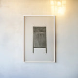 Laundry Washboard Sepia by Nathan Larson. shown as a paper print in a white frame. Available as a archival giclee rolled canvas, fine art paper, or poster print. SKU 99389h.
