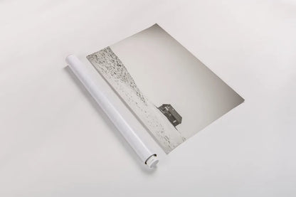 Leaving by Nathan Larson. shown as a rolled paper print. Available as archival giclee rolled canvas, fine art paper, or poster print. SKU 96625i.