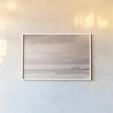 Light House by Nathan Larson. shown as a paper print in a white frame. Available as a archival giclee rolled canvas, fine art paper, or poster print. SKU 71431i.