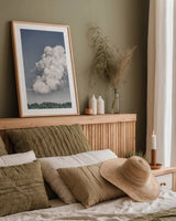 Lighten Up by Nathan Larson. shown as a paper print in a natural frame. Available as a archival giclee rolled canvas, fine art paper, or poster print. SKU 88860h.