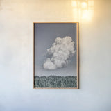 Lighten Up by Nathan Larson. shown as a paper print in a natural frame. Available as a archival giclee rolled canvas, fine art paper, or poster print. SKU 88860h.