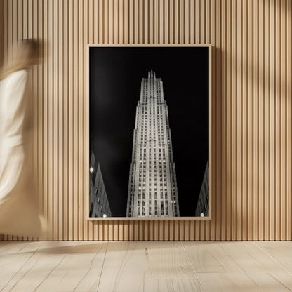 Like a Rock by Nathan Larson. shown as over sized large wall art. Available as an archival giclee rolled canvas, fine art paper, or poster print. SKU 82417h.