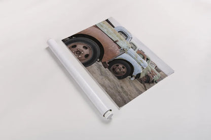 Line Up by Nathan Larson. shown as a rolled paper print. Available as archival giclee rolled canvas, fine art paper, or poster print. SKU 87721i.