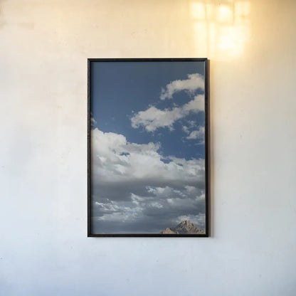 Long Way to Ride by Nathan Larson. shown as a paper print in a black flame. Available as a archival giclee rolled canvas, fine art paper, or poster print. SKU 79408h.