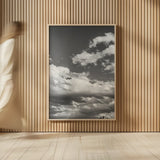Long Way to Ride BW by Nathan Larson. shown as over sized large wall art. Available as an archival giclee rolled canvas, fine art paper, or poster print. SKU 79409h.