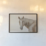 Looking Back Light by Nathan Larson. shown as a paper print in a black flame. Available as a archival giclee rolled canvas, fine art paper, or poster print. SKU 104780i.