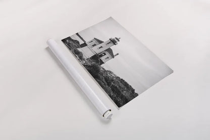 Looking Out by Nathan Larson. shown as a rolled paper print. Available as archival giclee rolled canvas, fine art paper, or poster print. SKU 90478i.