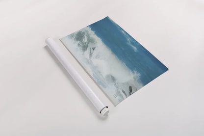 Lost Coast Waves III by Nathan Larson. shown as a rolled paper print. Available as archival giclee rolled canvas, fine art paper, or poster print. SKU 86998i.