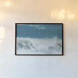 Lost Coast Waves III by Nathan Larson. shown as a paper print in a black flame. Available as a archival giclee rolled canvas, fine art paper, or poster print. SKU 86998i.