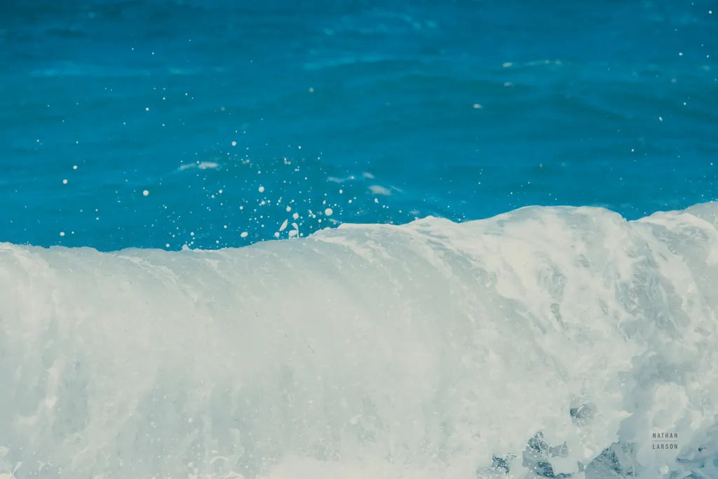 Lost Coast Waves IV by Nathan Larson. SKU 86999i. Archival Giclee Fine art print for wall decor.