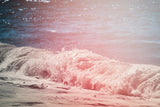 Lost Coast Waves Pink II by Nathan Larson. SKU 87261i. Archival Giclee Fine art print for wall decor.