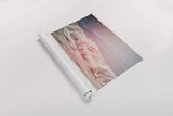 Lost Coast Waves Pink II by Nathan Larson. shown as a rolled paper print. Available as archival giclee rolled canvas, fine art paper, or poster print. SKU 87261i.