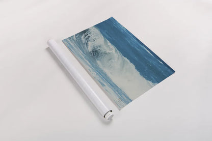 Lost Coast Waves V by Nathan Larson. shown as a rolled paper print. Available as archival giclee rolled canvas, fine art paper, or poster print. SKU 87000i.