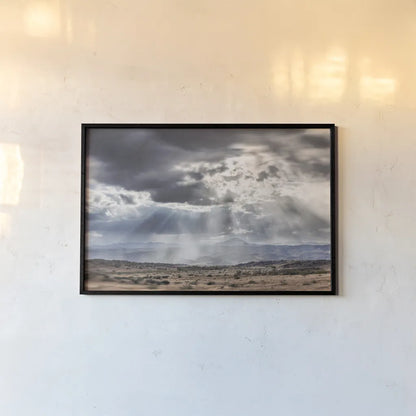 Mangas Valley by Nathan Larson. shown as a paper print in a black flame. Available as a archival giclee rolled canvas, fine art paper, or poster print. SKU 102778i.