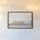 Marfa Rail by Nathan Larson. shown as a paper print in a black flame. Available as a archival giclee rolled canvas, fine art paper, or poster print. SKU 103211i.