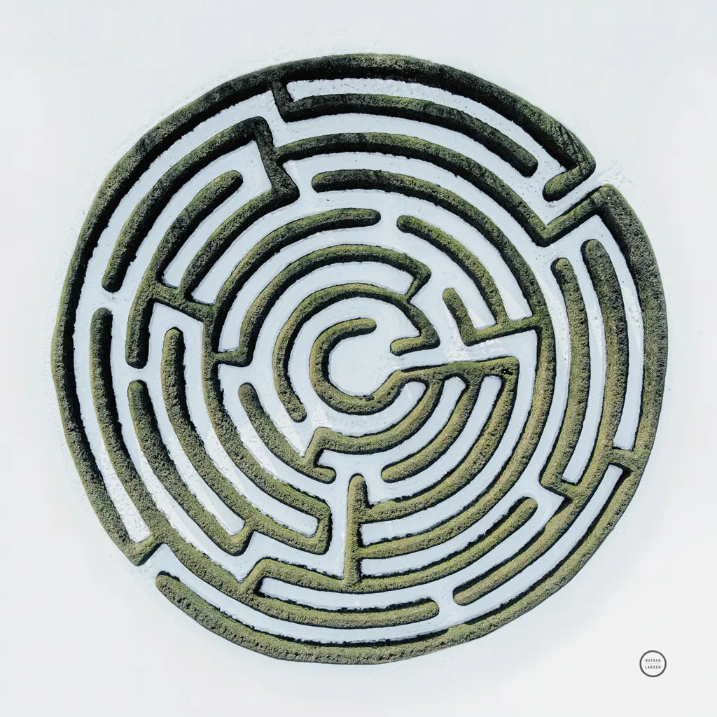 Maze by Nathan Larson. SKU 72697a. Archival Giclee Fine art print for wall decor.