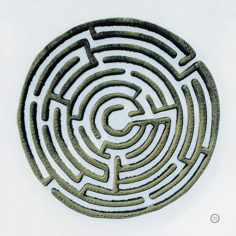 Maze by Nathan Larson. SKU 72697a. Archival Giclee Fine art print for wall decor.