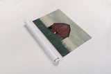 Middle America by Nathan Larson. shown as a rolled paper print. Available as archival giclee rolled canvas, fine art paper, or poster print. SKU 98151i.
