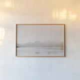 Montana Light by Nathan Larson. shown as a paper print in a natural frame. Available as a archival giclee rolled canvas, fine art paper, or poster print. SKU 98328i.