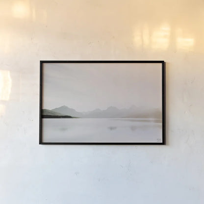 Montana Light III by Nathan Larson. shown as a paper print in a black flame. Available as a archival giclee rolled canvas, fine art paper, or poster print. SKU 98330i.