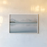 Montana Light V by Nathan Larson. shown as a paper print in a white frame. Available as a archival giclee rolled canvas, fine art paper, or poster print. SKU 98331i.