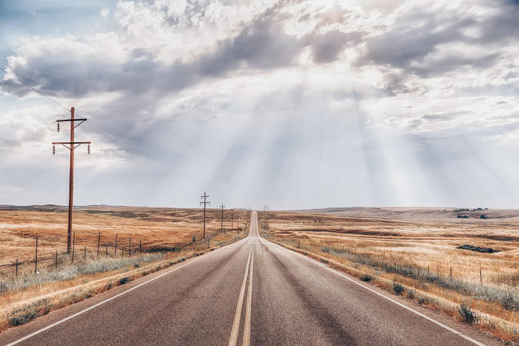 Montana Skies by Nathan Larson. SKU 77276i. Archival Giclee Fine art print for wall decor.