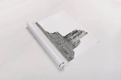 Monument Valley I by Nathan Larson. shown as a rolled paper print. Available as archival giclee rolled canvas, fine art paper, or poster print. SKU 86708i.