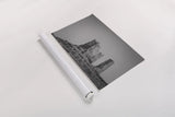 Monument Valley II BW by Nathan Larson. shown as a rolled paper print. Available as archival giclee rolled canvas, fine art paper, or poster print. SKU 90381i.