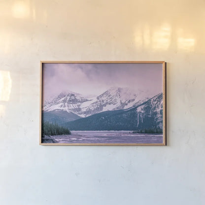 Mood Storms by Nathan Larson. shown as a paper print in a natural frame. Available as a archival giclee rolled canvas, fine art paper, or poster print. SKU 81199i.