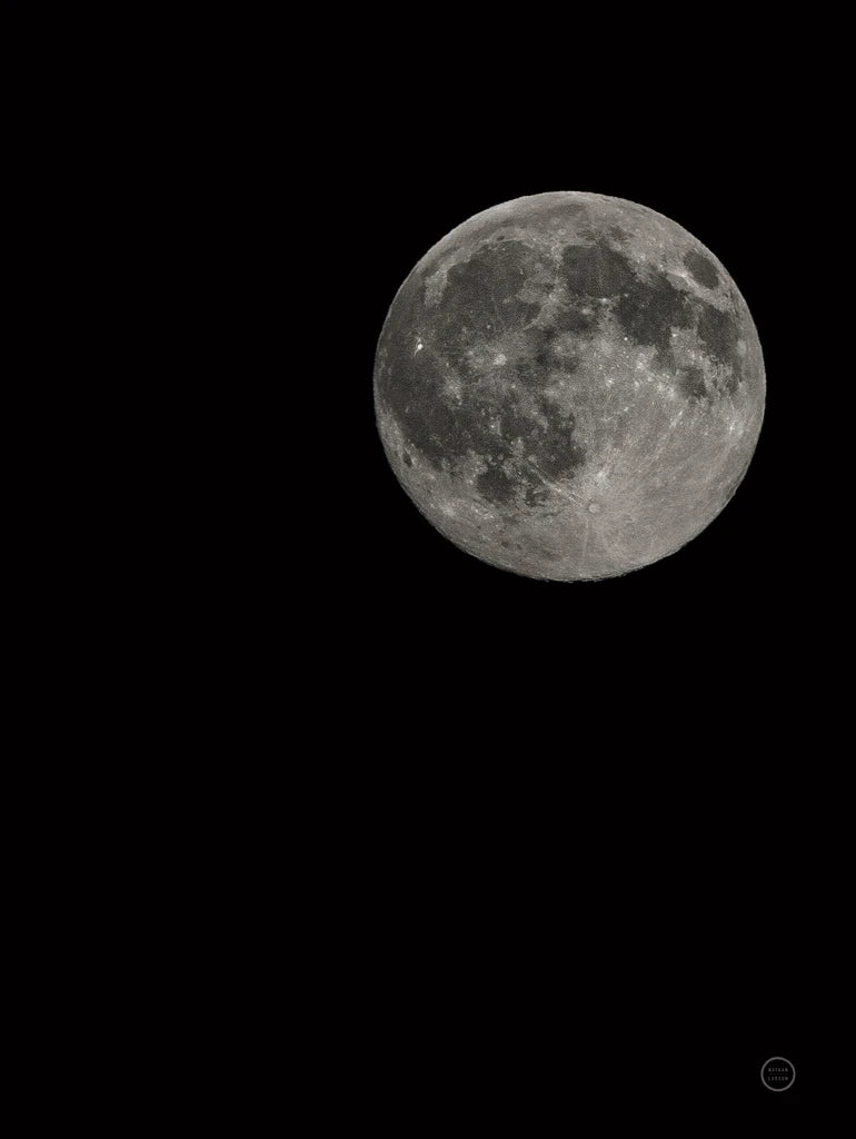 Moon Detail I by Nathan Larson