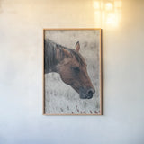 Mother by Nathan Larson. shown as a paper print in a natural frame. Available as a archival giclee rolled canvas, fine art paper, or poster print. SKU 98632h.