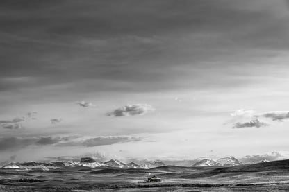 Mountain Cabin I by Nathan Larson. SKU 82742i. Archival Giclee Fine art print for wall decor.