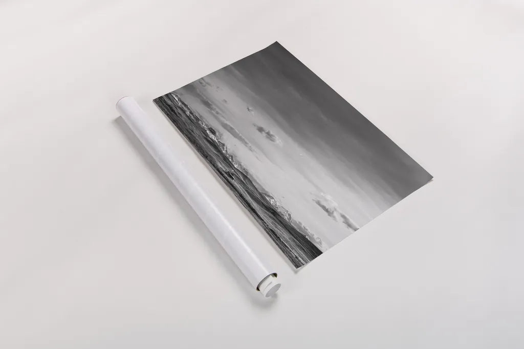 Mountain Cabin I by Nathan Larson. shown as a rolled paper print. Available as archival giclee rolled canvas, fine art paper, or poster print. SKU 82742i.