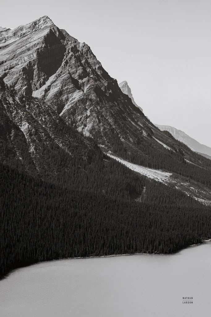 Mountain Mamma BW by Nathan Larson