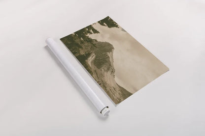 Mountainous I by Nathan Larson. shown as a rolled paper print. Available as archival giclee rolled canvas, fine art paper, or poster print. SKU 88239i.