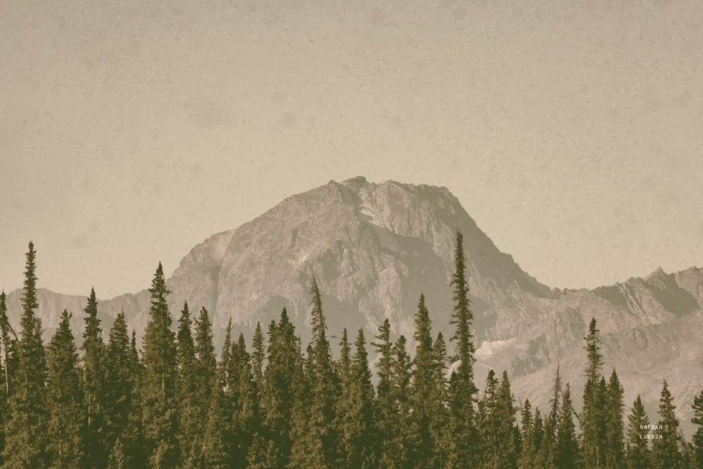 Mountainous IV by Nathan Larson. SKU 88242i. Archival Giclee Fine art print for wall decor.