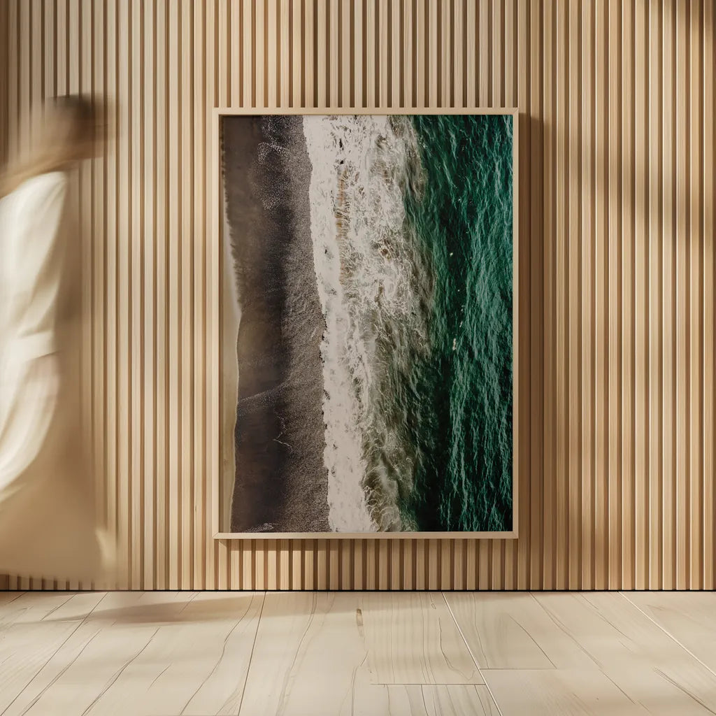 Move Gently II by Nathan Larson. shown as over sized large wall art. Available as an archival giclee rolled canvas, fine art paper, or poster print. SKU 95628h.