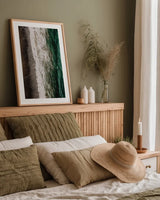 Move Gently II by Nathan Larson. shown as a paper print in a natural frame. Available as a archival giclee rolled canvas, fine art paper, or poster print. SKU 95628h.