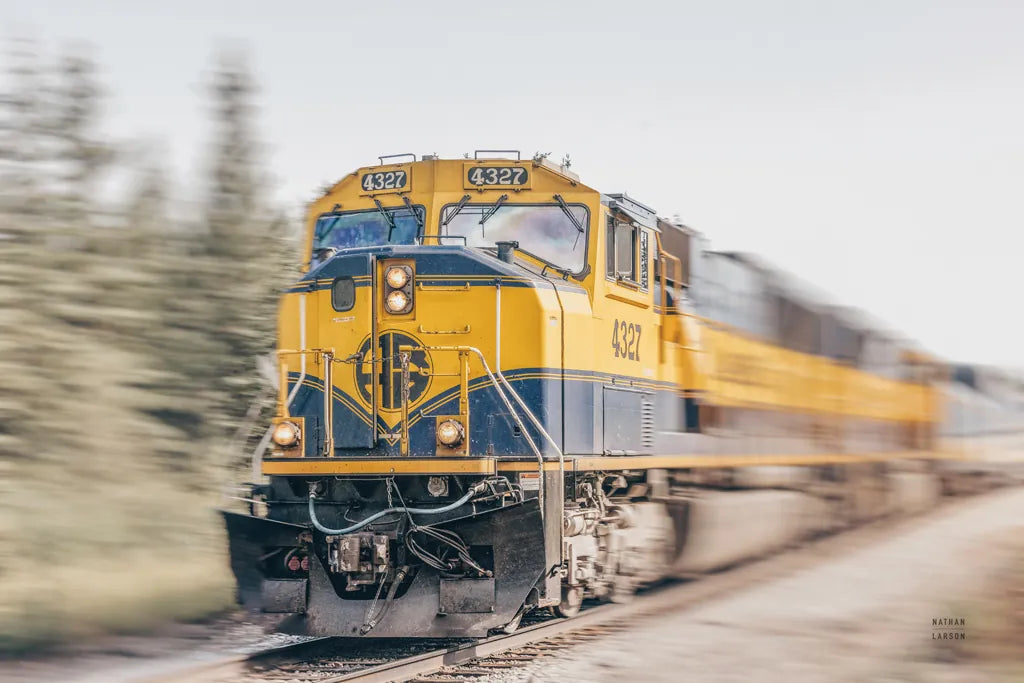 Moving History by Nathan Larson. SKU 94126i. Archival Giclee Fine art print for wall decor.