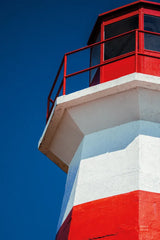 Musquash Head Lighthouse by Nathan Larson. SKU 100497h. Archival Giclee Fine art print for wall decor.