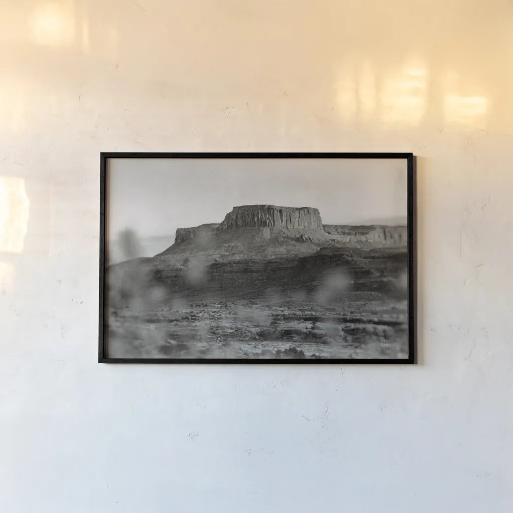 My Landmark by Nathan Larson. shown as a paper print in a black flame. Available as a archival giclee rolled canvas, fine art paper, or poster print. SKU 95334i.