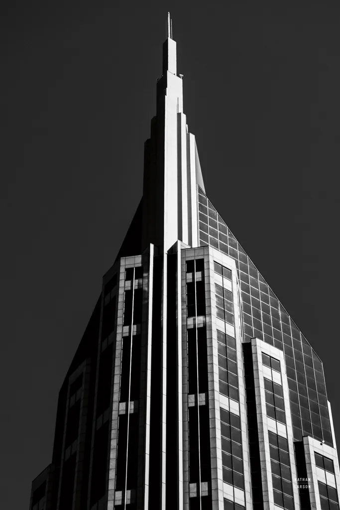 Nashville Rising by Nathan Larson. SKU 99192h. Archival Giclee Fine art print for wall decor.