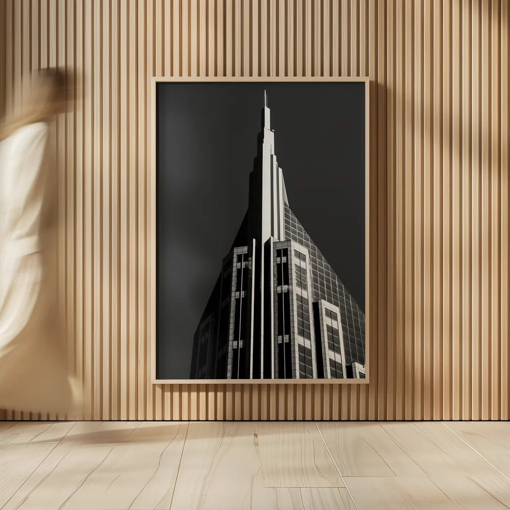 Nashville Rising by Nathan Larson. shown as over sized large wall art. Available as an archival giclee rolled canvas, fine art paper, or poster print. SKU 99192h.