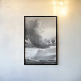 New England Summer by Nathan Larson. shown as a paper print in a black flame. Available as a archival giclee rolled canvas, fine art paper, or poster print. SKU 85791h.